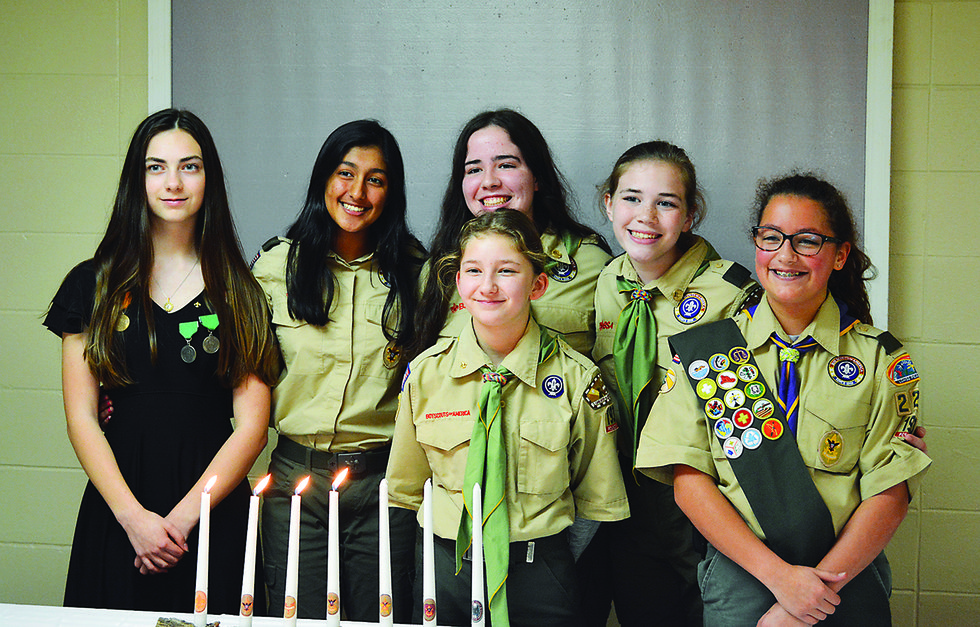 Hoovers 1st All Female Scouts Bsa Troop Finds Its Way 